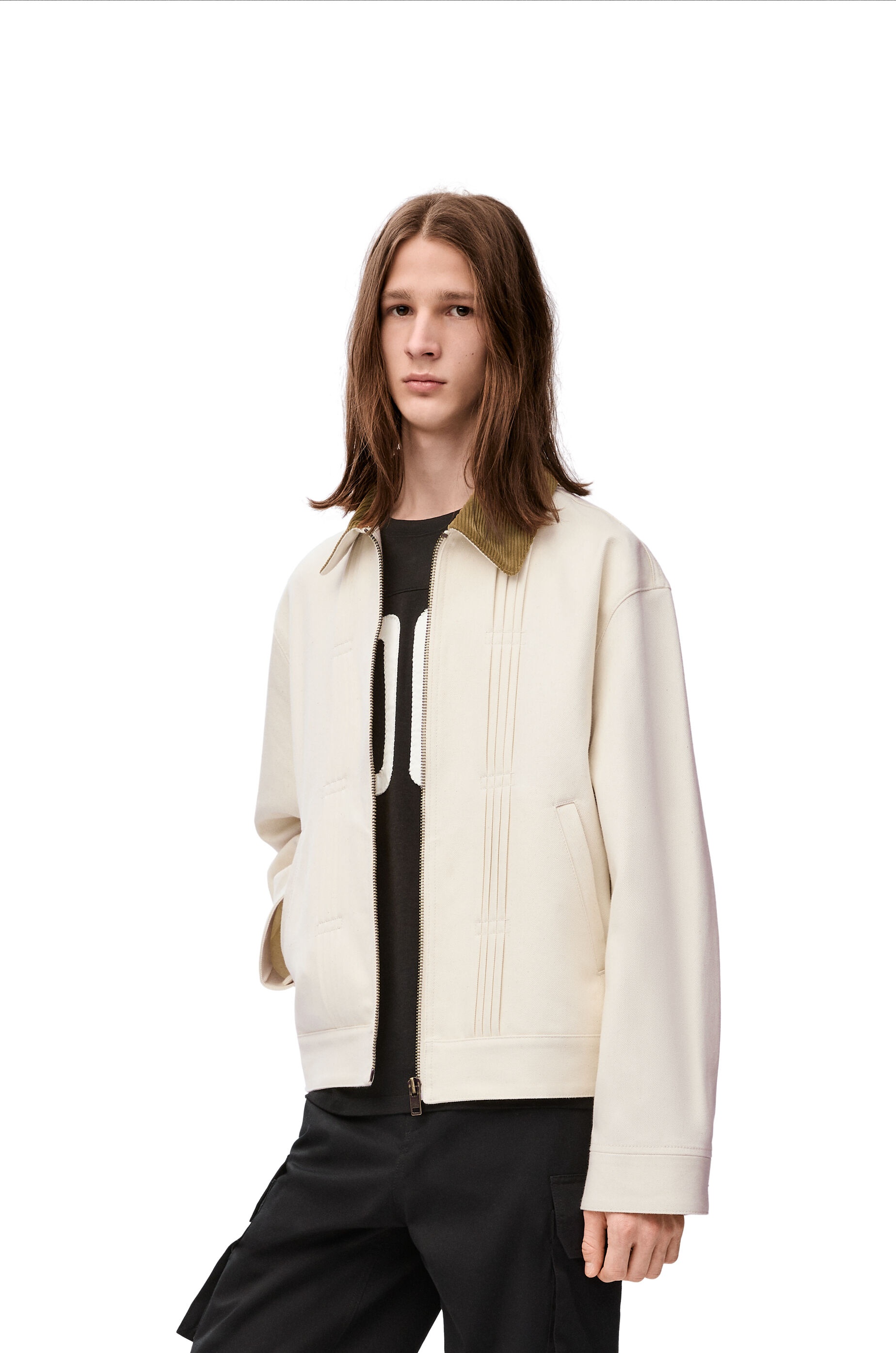 Jacket in raw denim - 3