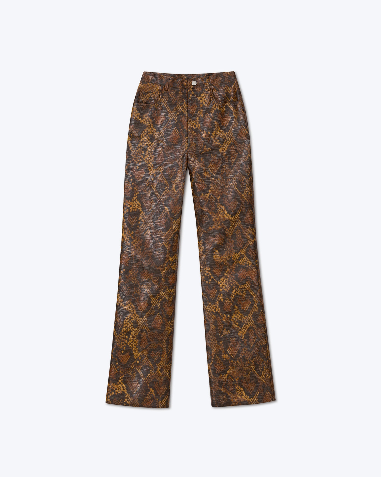 CAMMA - Straight leg trousers - Snake skin - 1