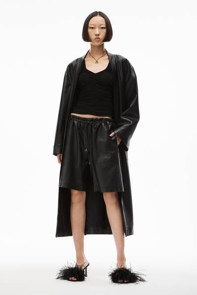 Alexander Wang PJ SHORT IN LAMBSKIN outlook