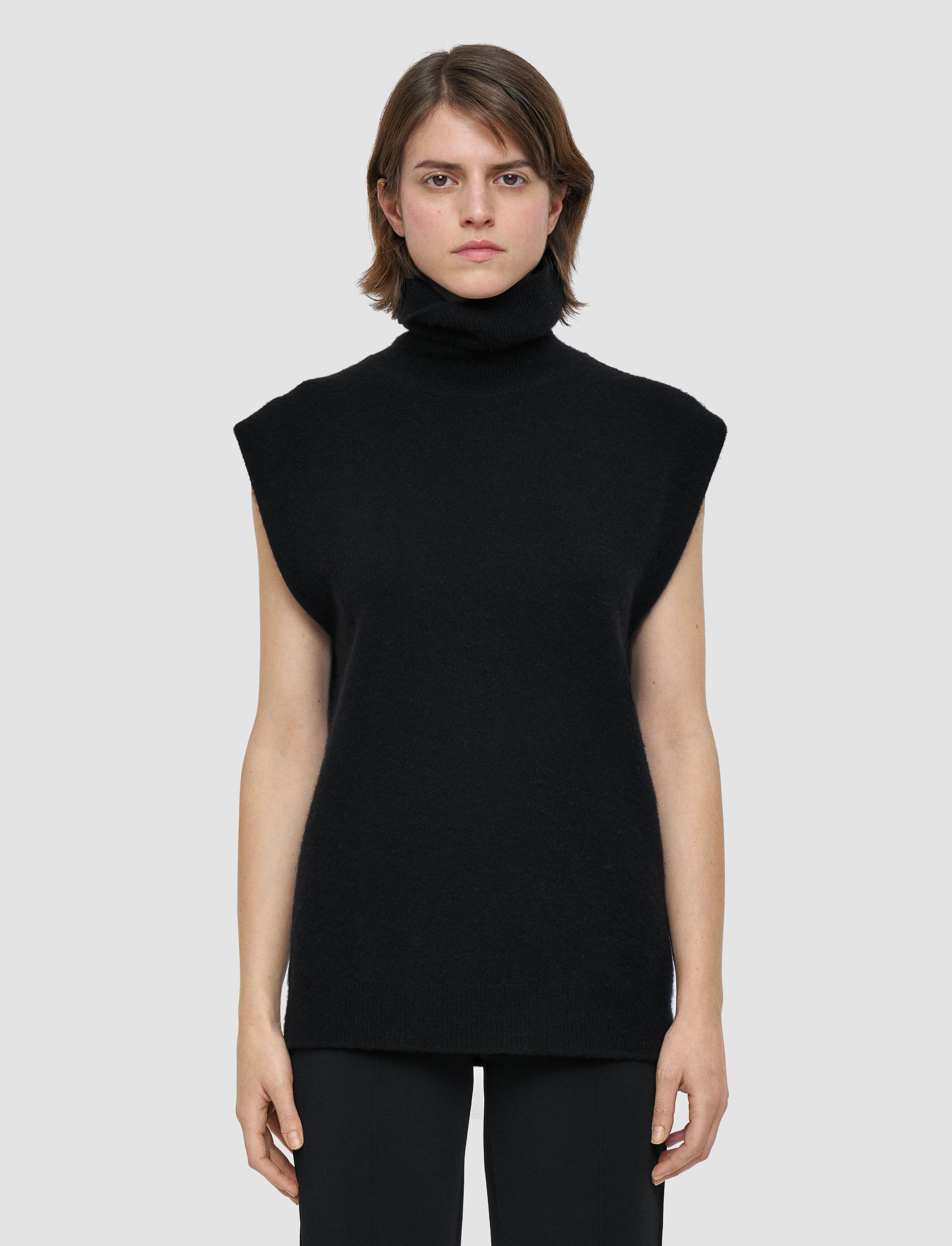 Brushed Cashmere Vest - 3