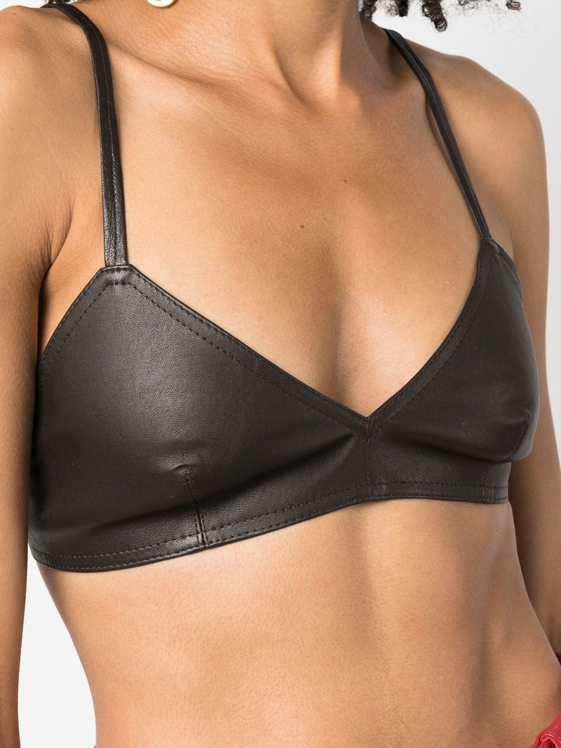 Sierra leather bralette 5