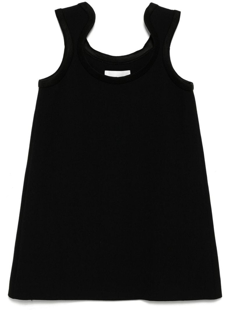 curve ribbed wool mini dress 1
