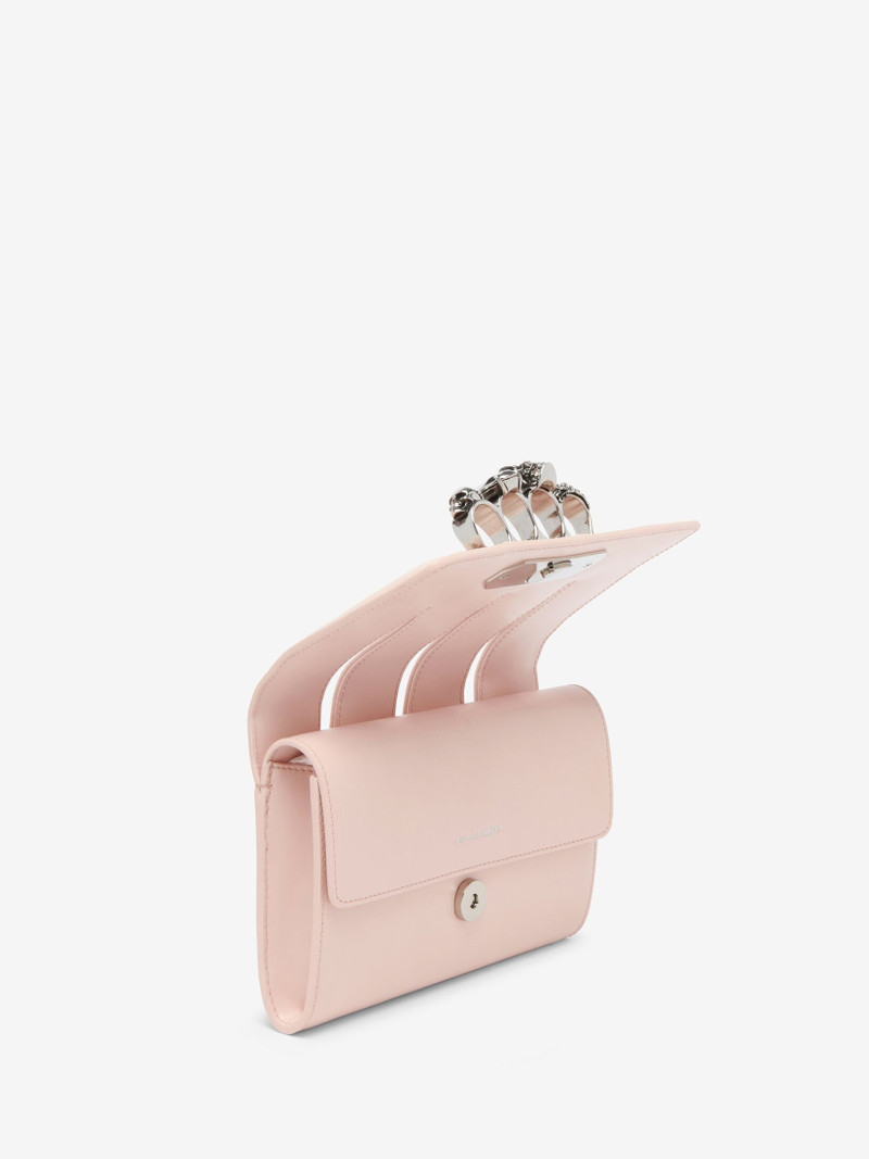 Women's The Slash Clutch in Clay 4