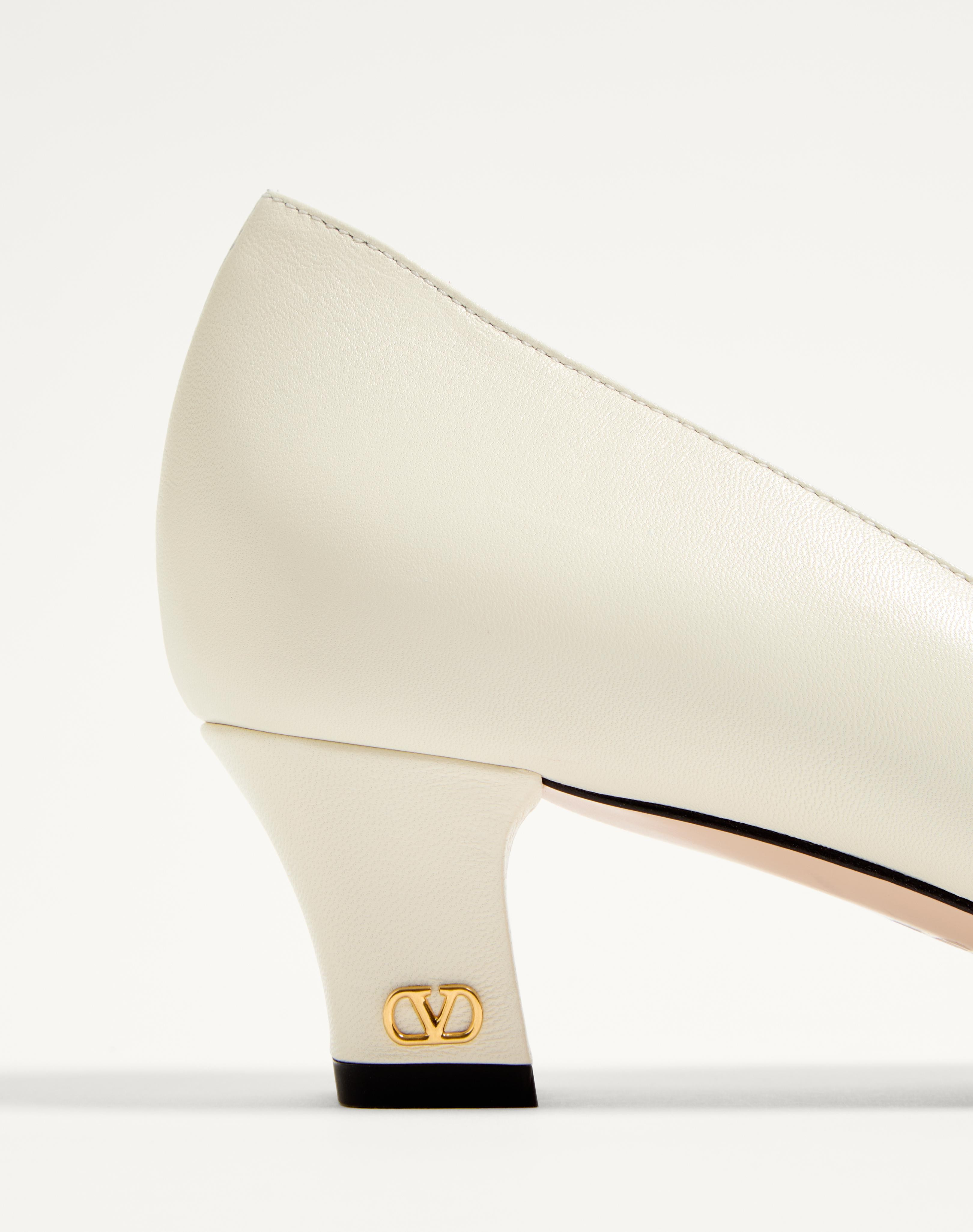 BOWOW PUMP IN KIDSKIN WITH STUDS 45MM - 7