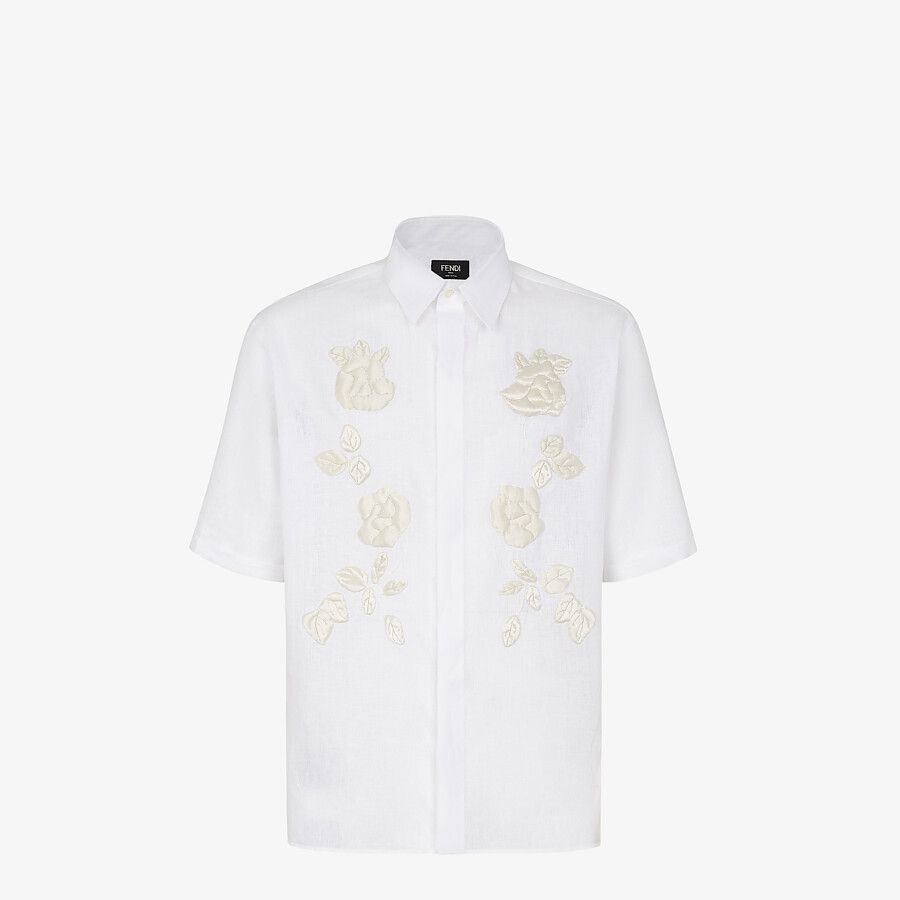 White linen shirt - 1