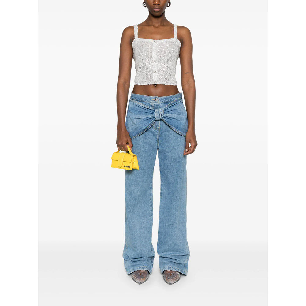 Mach & Mach Blue Denim - Straight-Leg Jeans Women - 3