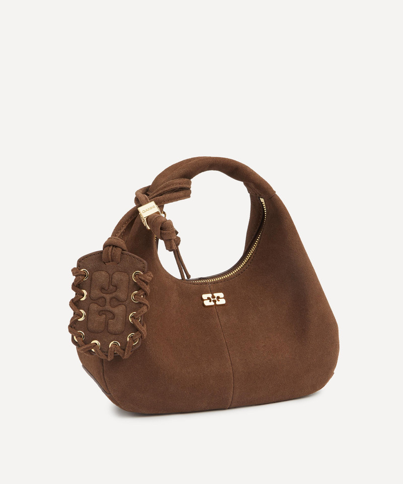 Suede Mini Hobo Bag 3