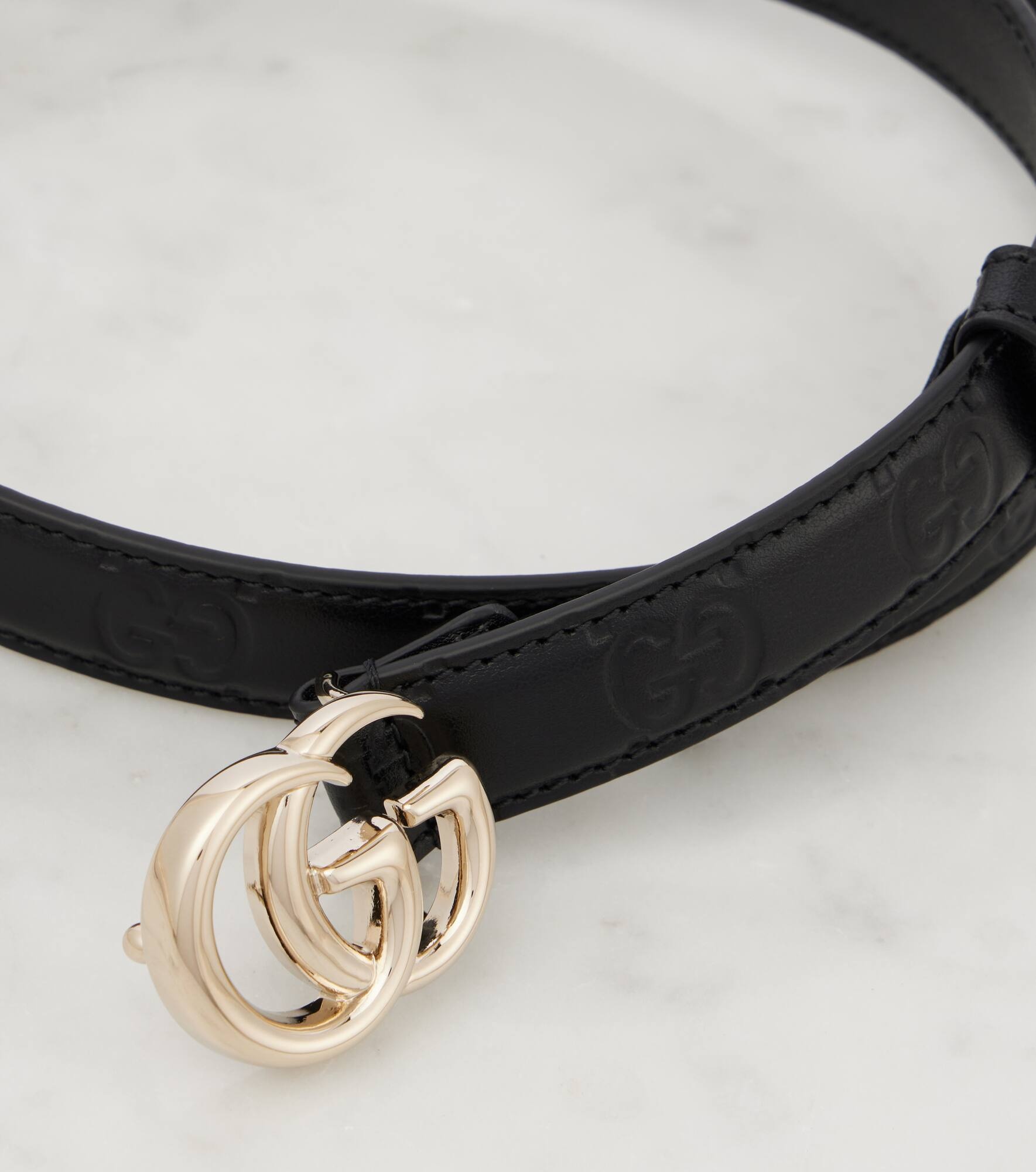 GG Marmont leather belt - 3