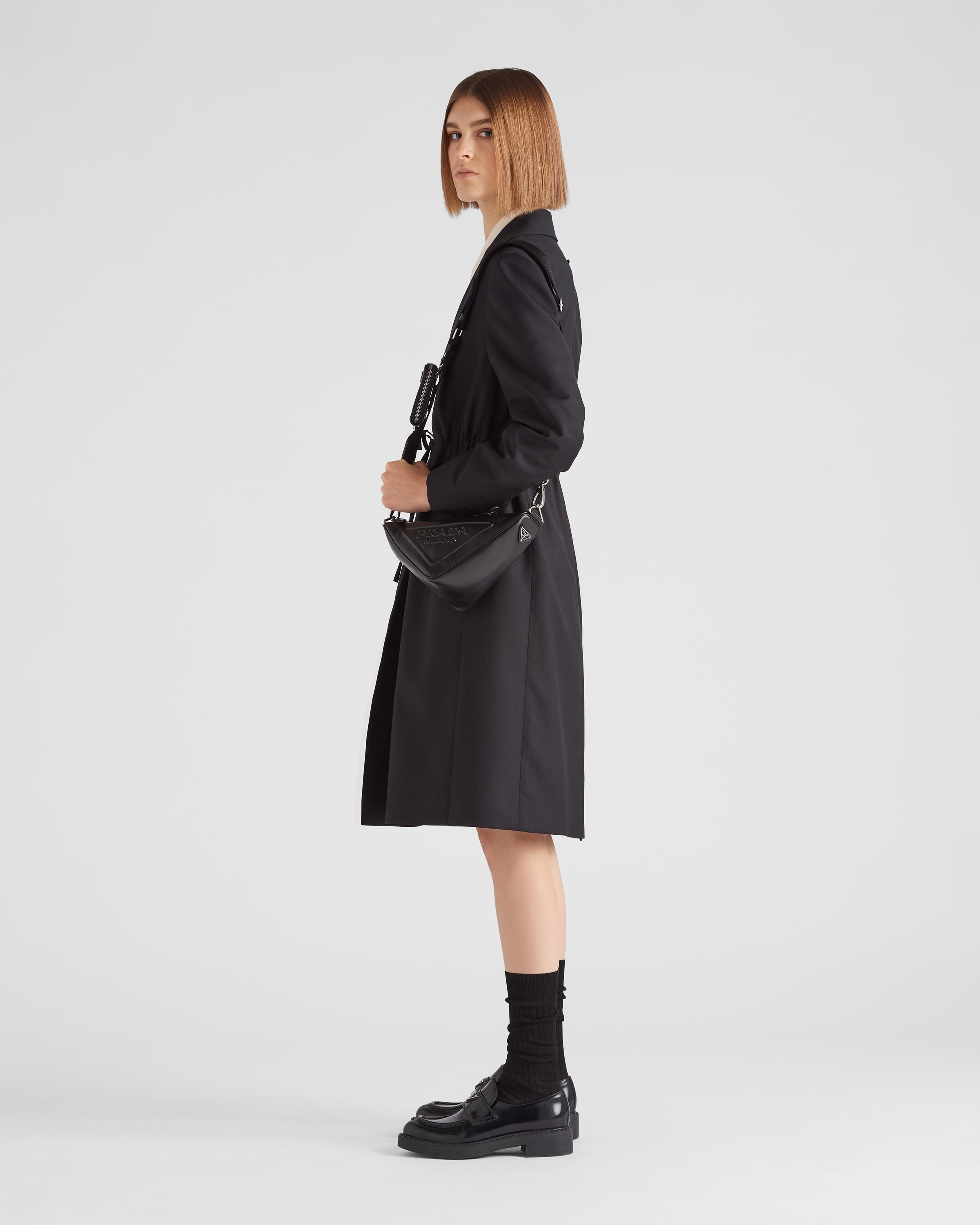 Prada Triangle leather shoulder bag - 2