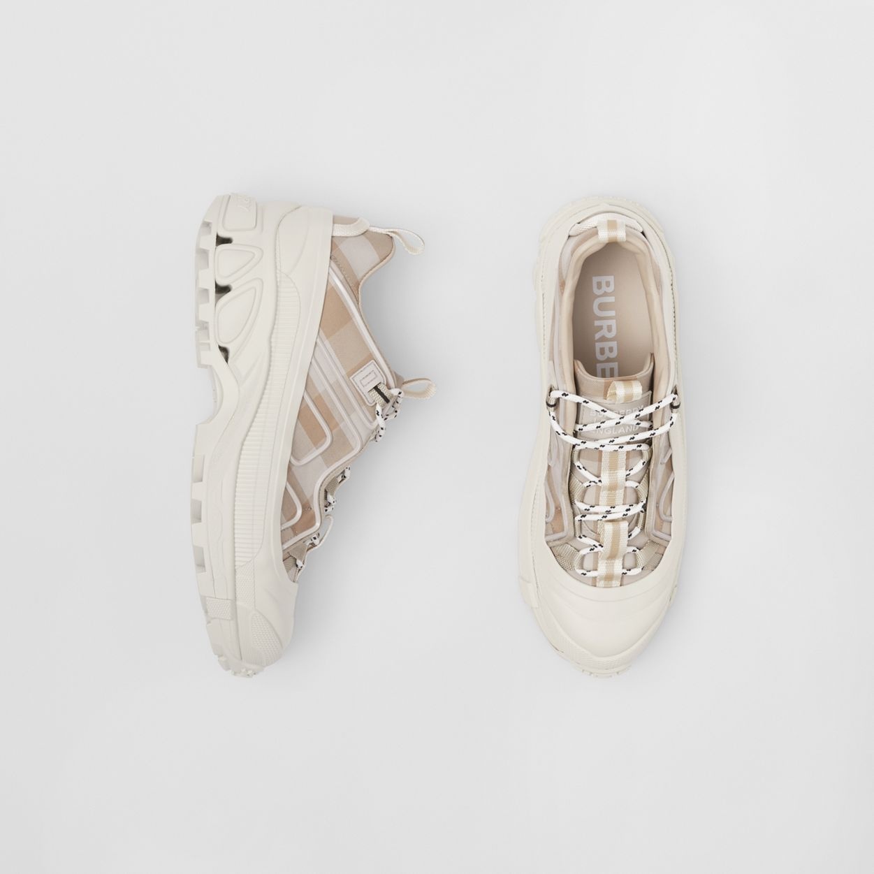 Check Cotton Arthur Sneakers - 6