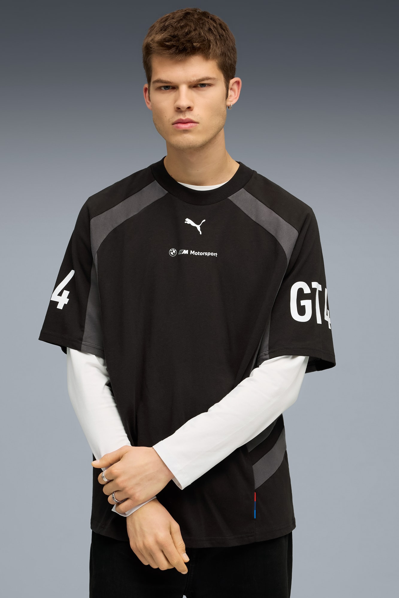 BMW M Motorsport Men's Long Sleeve Tee - 3