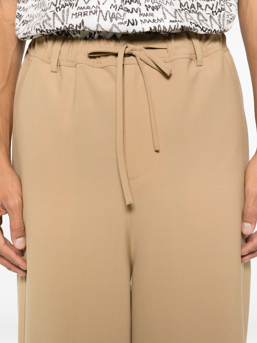 straight-leg trousers - 5