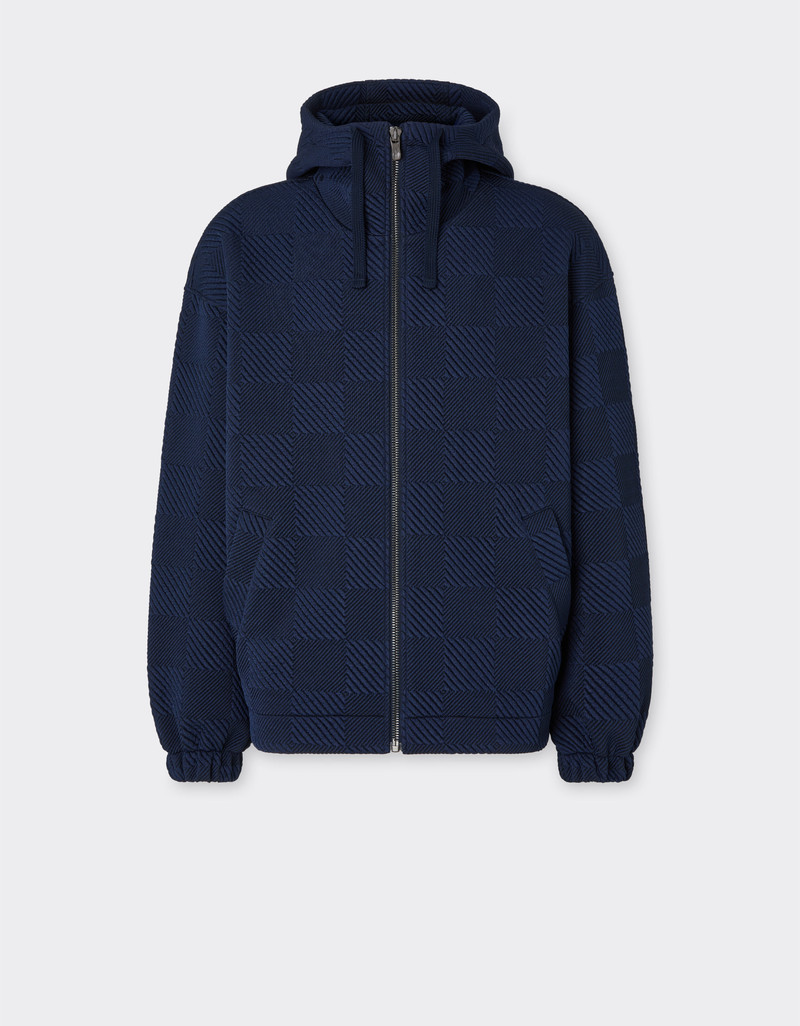 Bomber jacket in 3D-effect jersey 1