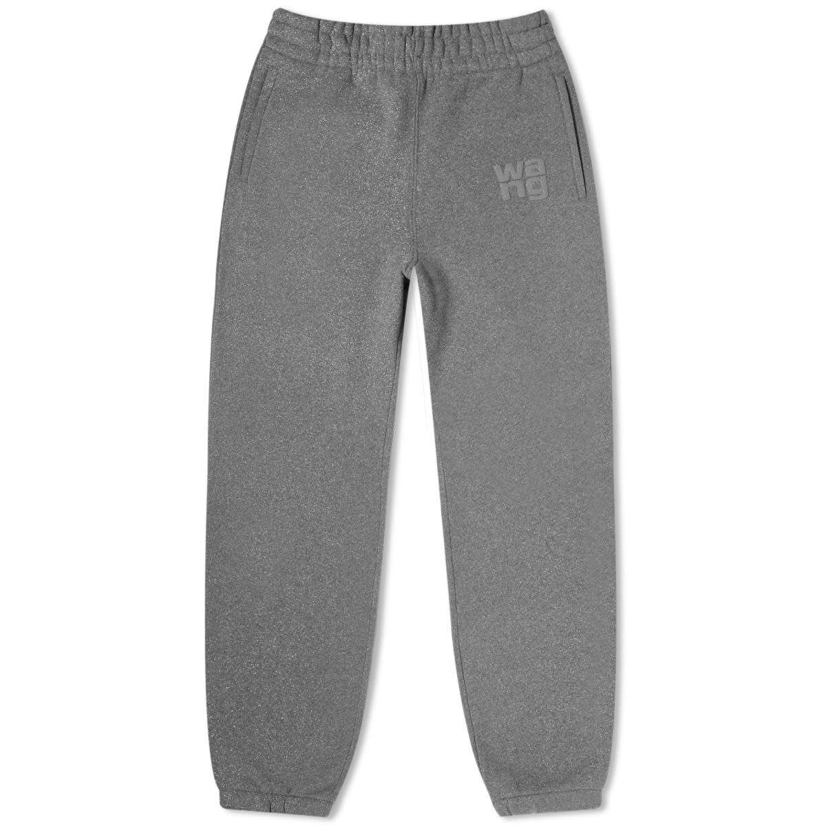 Alexander Wang Alexander Wang Glitter Essential Terry Sweatpant, endclothing