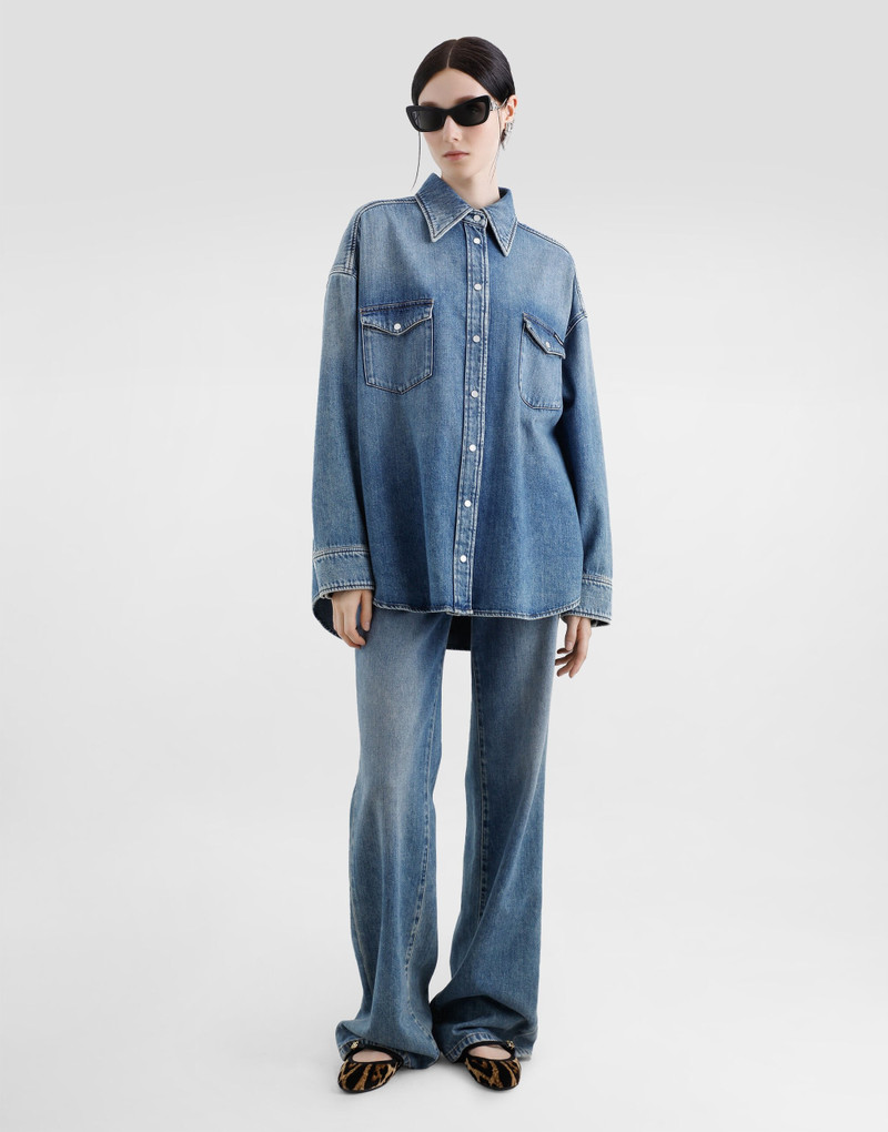 Dolce & Gabbana Oversize denim shirt outlook