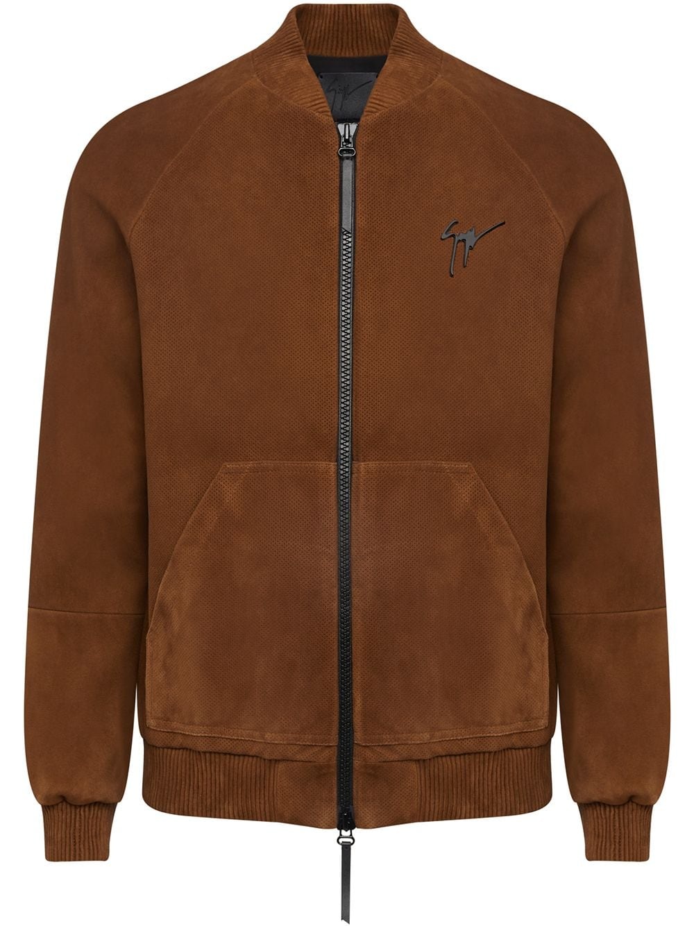 suede bomber jacket - 1