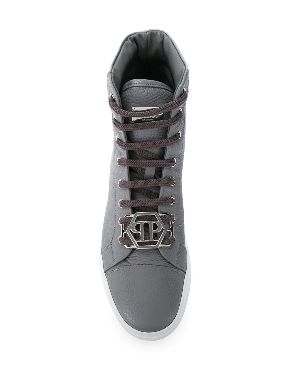 Hexagon hi-top sneakers  - 4