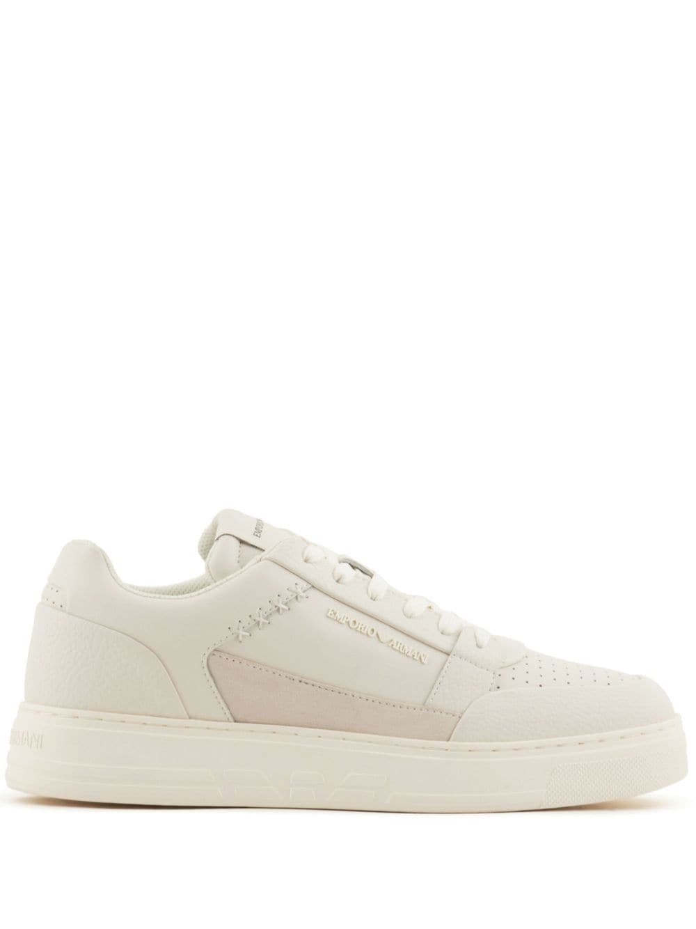 ASV regenerated leather low-top sneakers - 1