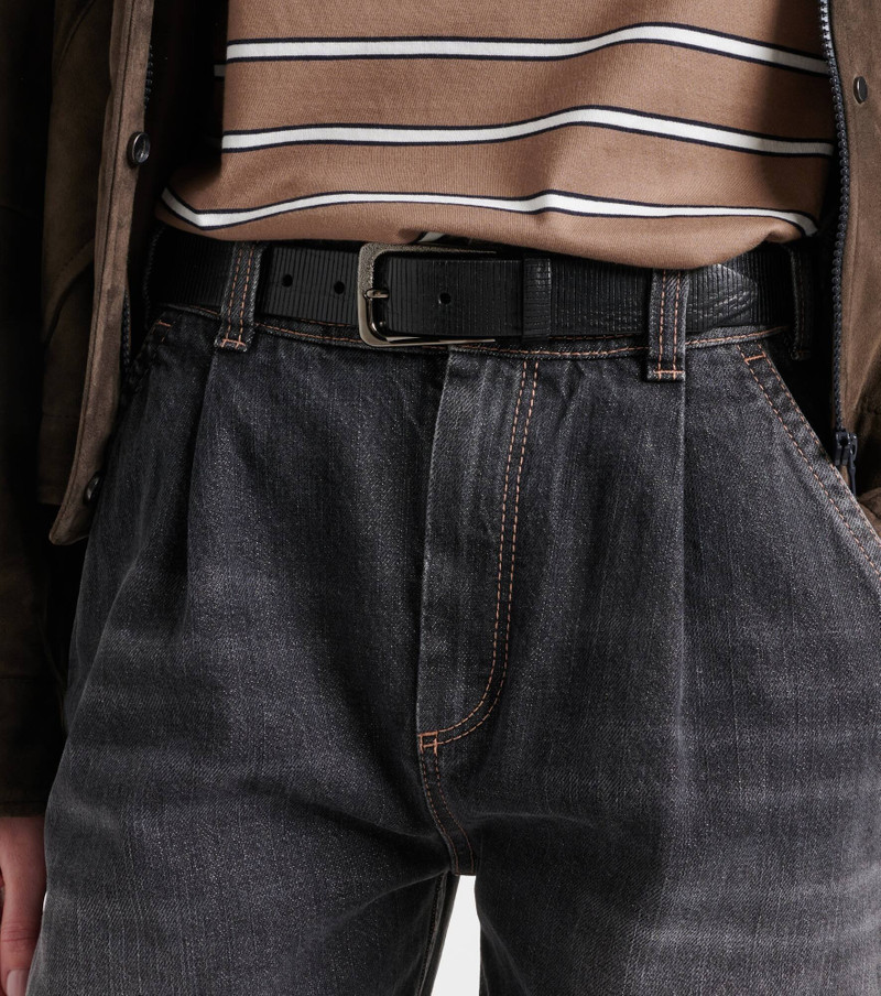 Brunello Cucinelli Leather belt outlook