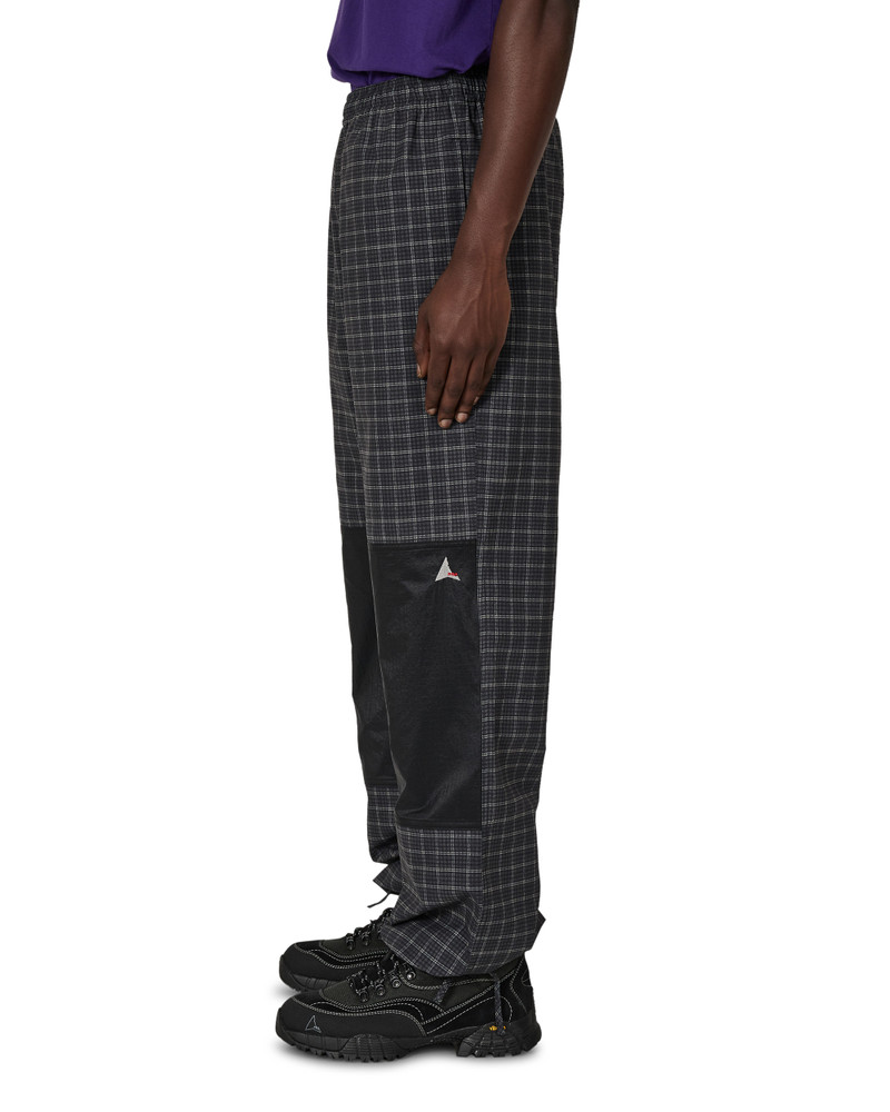 ROA Aair Floweave Printed Check Elasticated Waistband Pants outlook