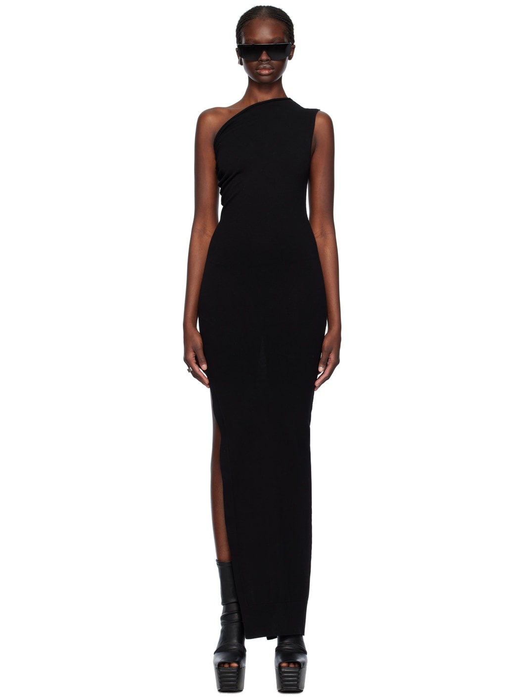 Black Athena Maxi Dress - 1