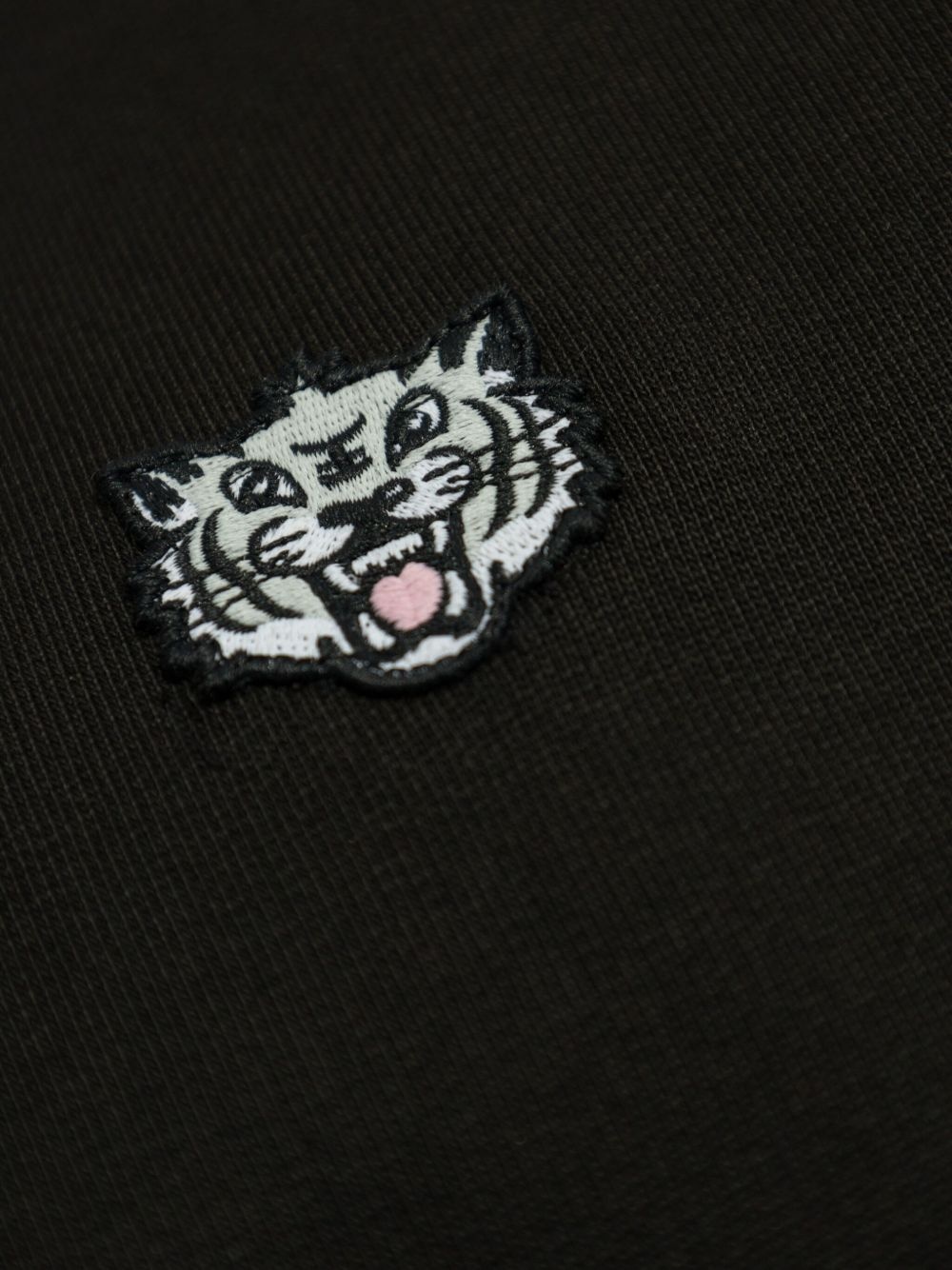 logo-patch cotton sweatshirt - 5