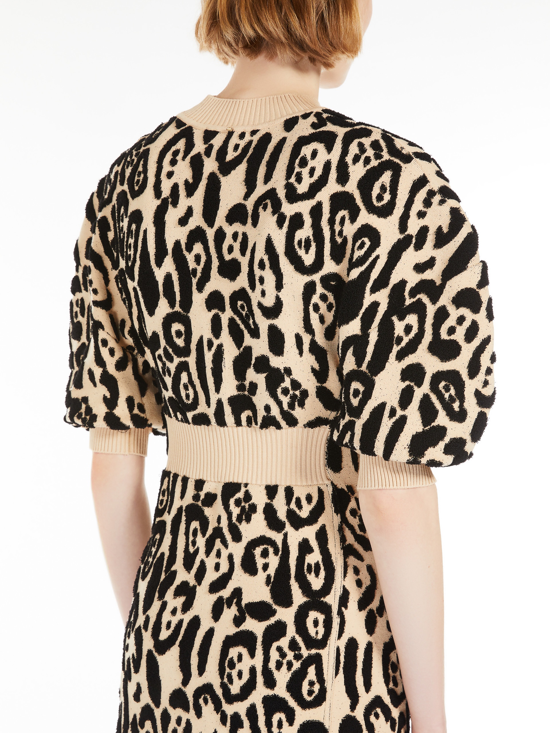 DOLMEN Animal-print terry dress - 6