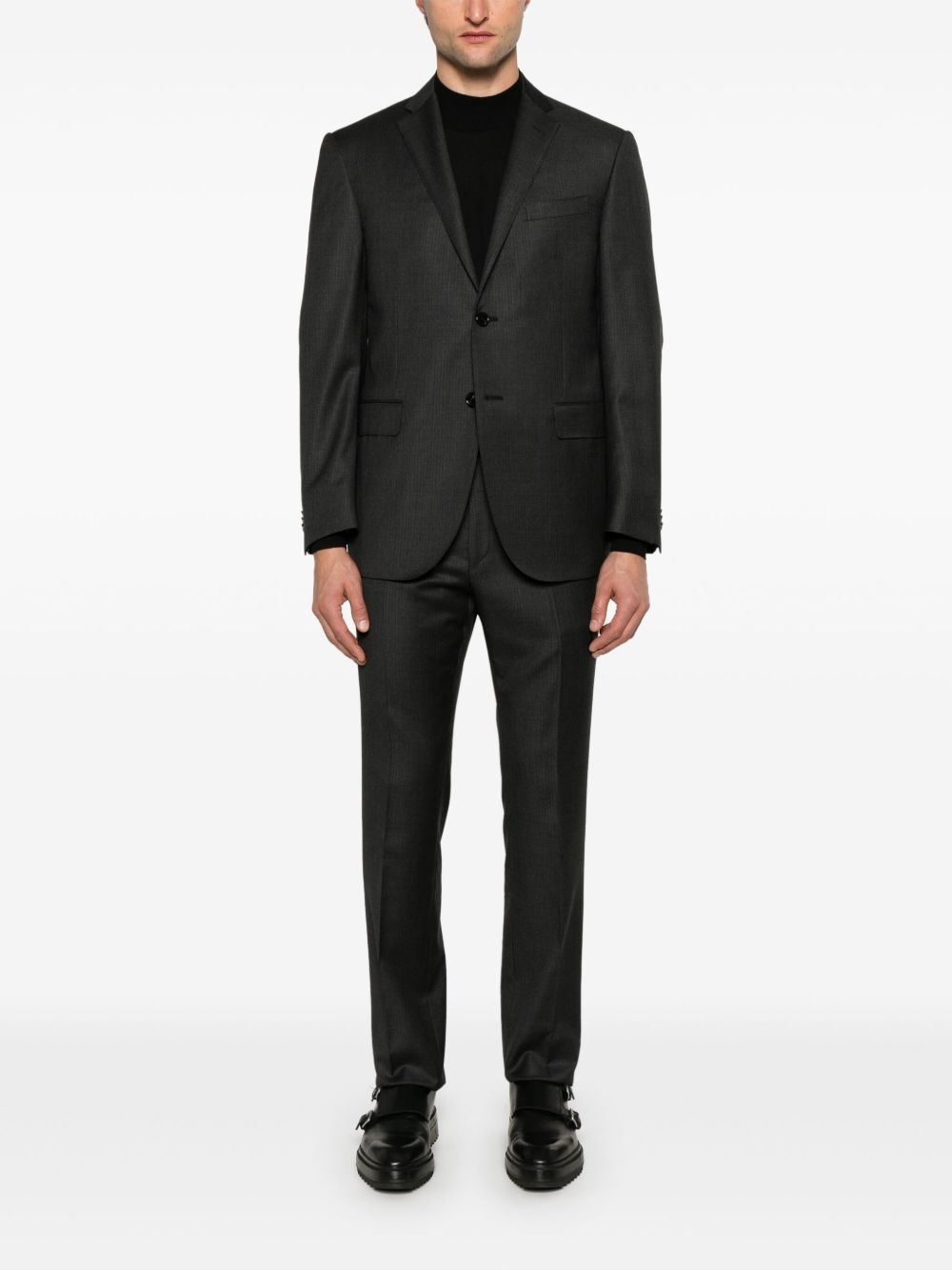 single-breasted suit - 2