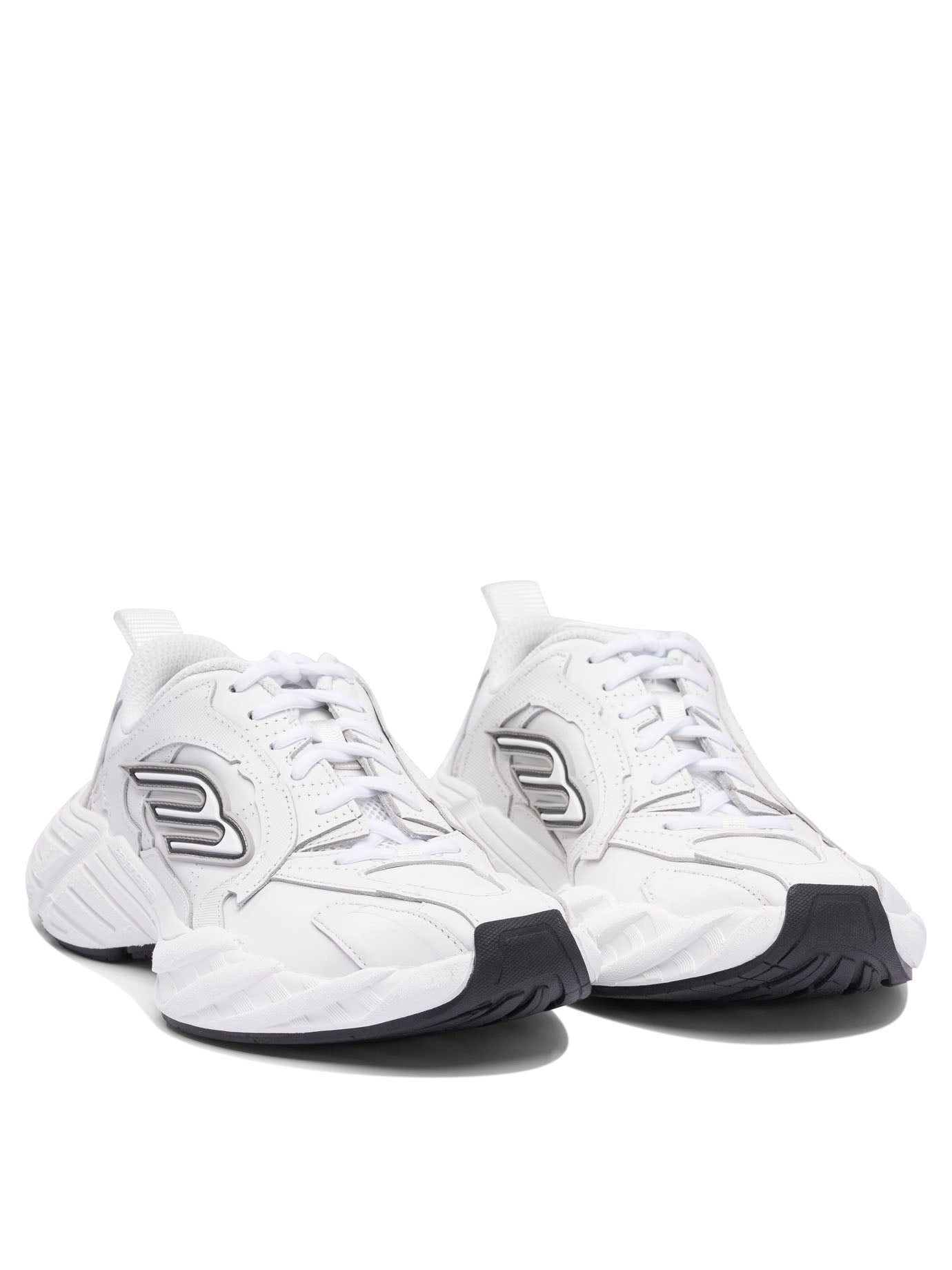 【BALENCIAGA】Sneakers & Slip-On 825417WDTSC9110 Women's Monday Shoe in White/black/grey | Balenciaga US