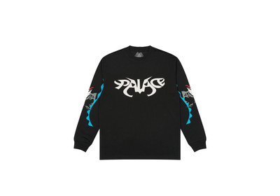 PALACE DOGS ARE CHILL LONGSLEEVE BLACK outlook