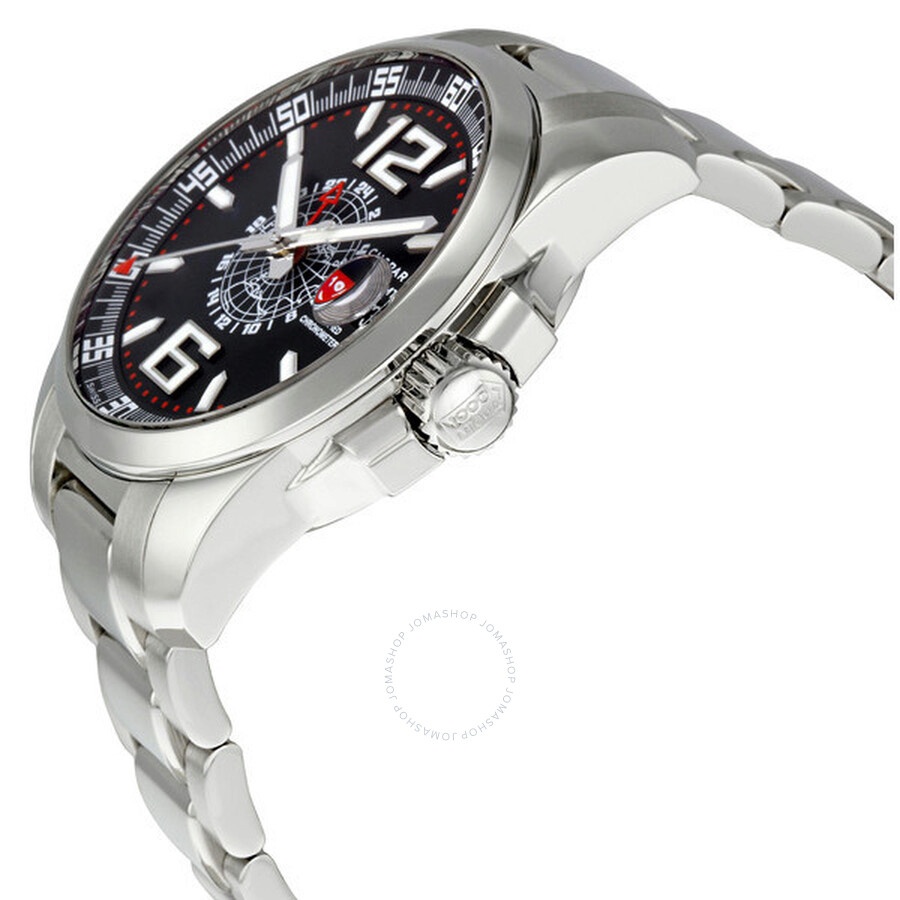 Pre-owned Chopard Mille Miglia GT XL GMT GMT Black Dial Men's Watch 15-8514-3001 - 2