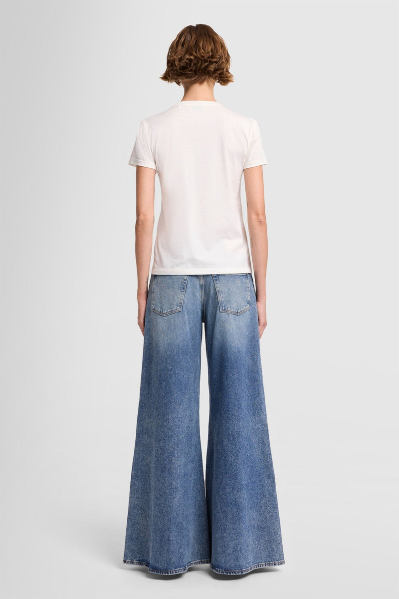 SHORT SLEEVE BASIC TEE in Cotton Blend 4