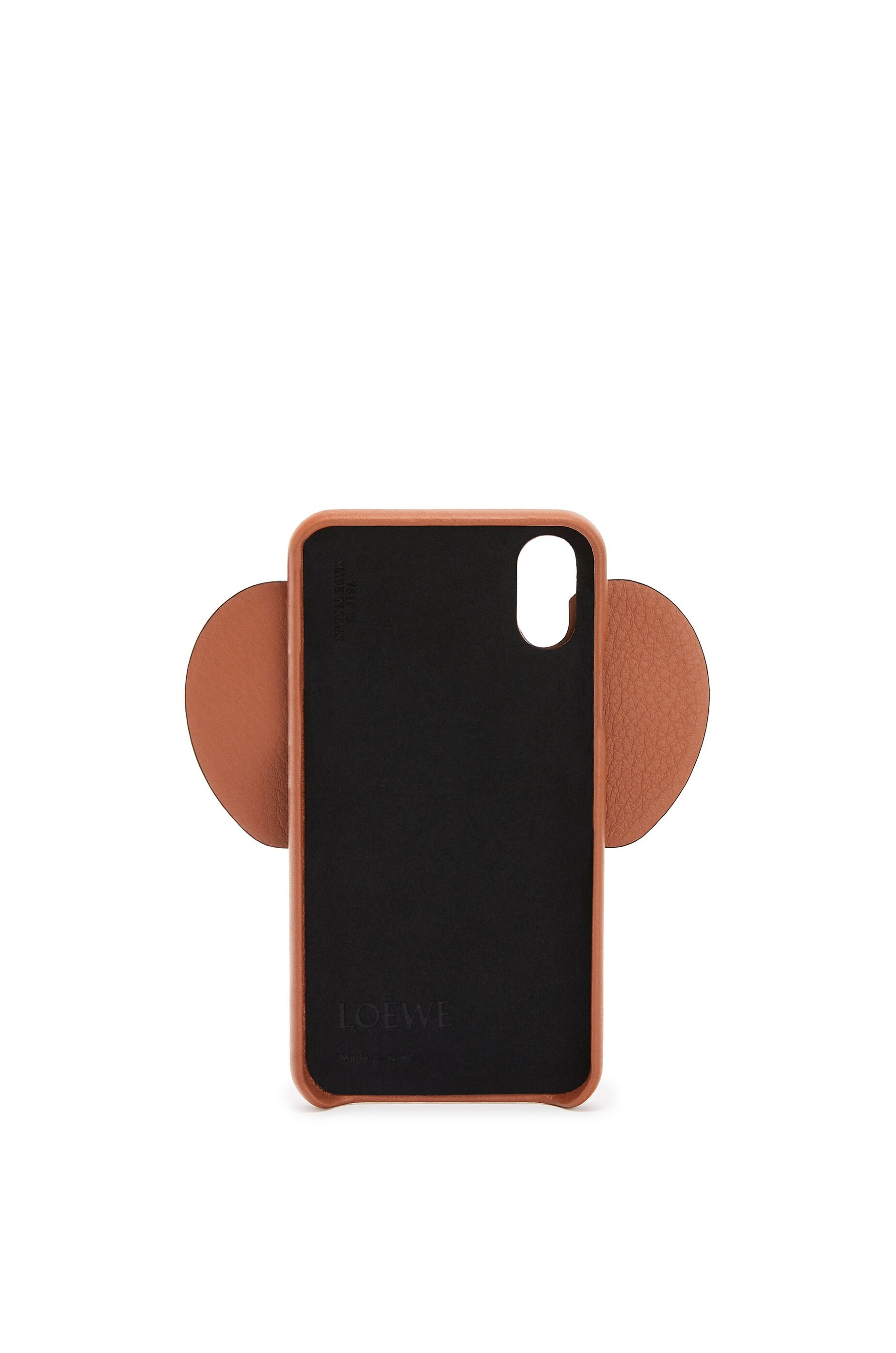 Elephant cover for iPhone X/XS in classic calfskin - 3