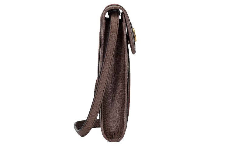 Gucci Ophidia Mini-Sized Single-Shoulder Bag Brown 625757-96IWT-8745 - 3