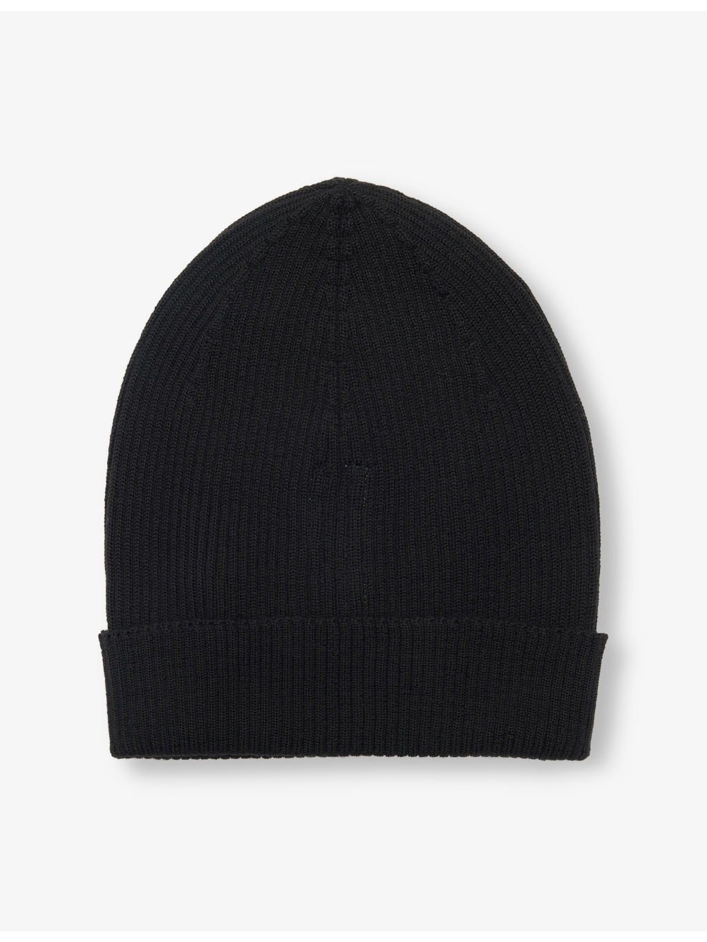 Ribbed Wool Beanie - 3