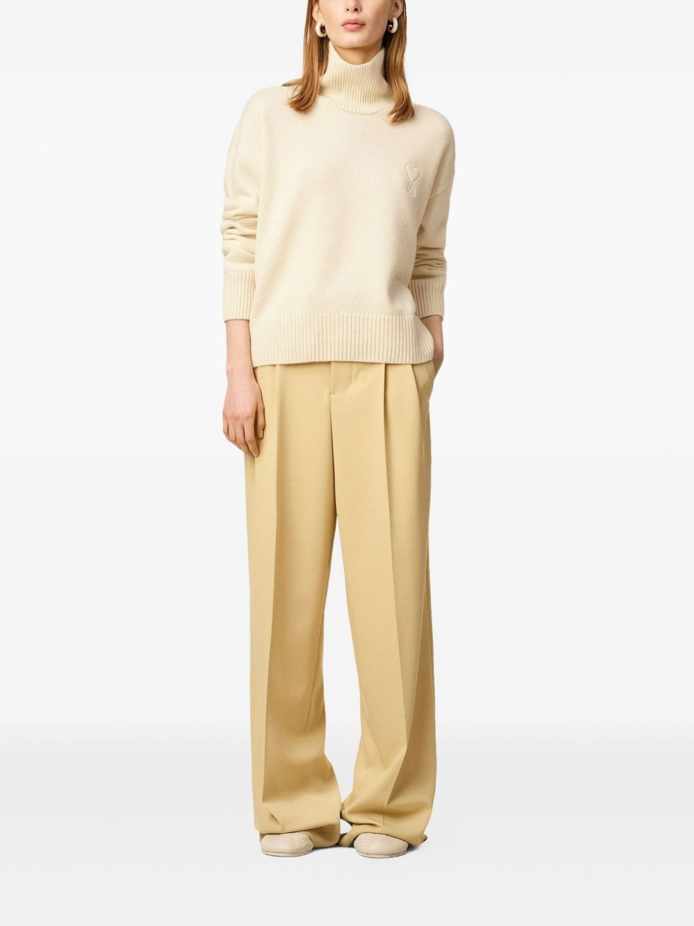 Ami de Coeur funnel neck sweater - 7