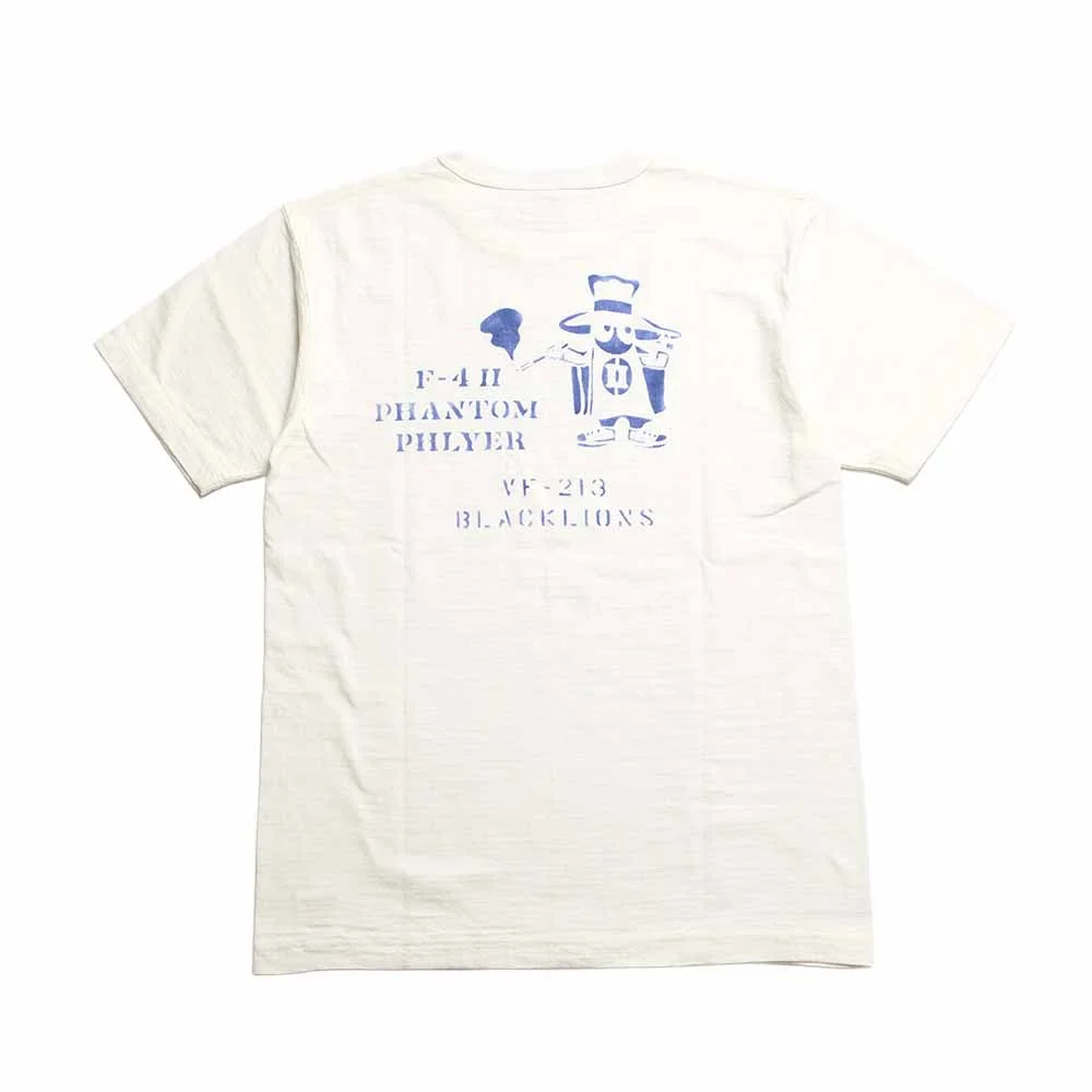 SLUB YARN T-SHIRT - PHANTOM PHLYER - BR79730 - 1