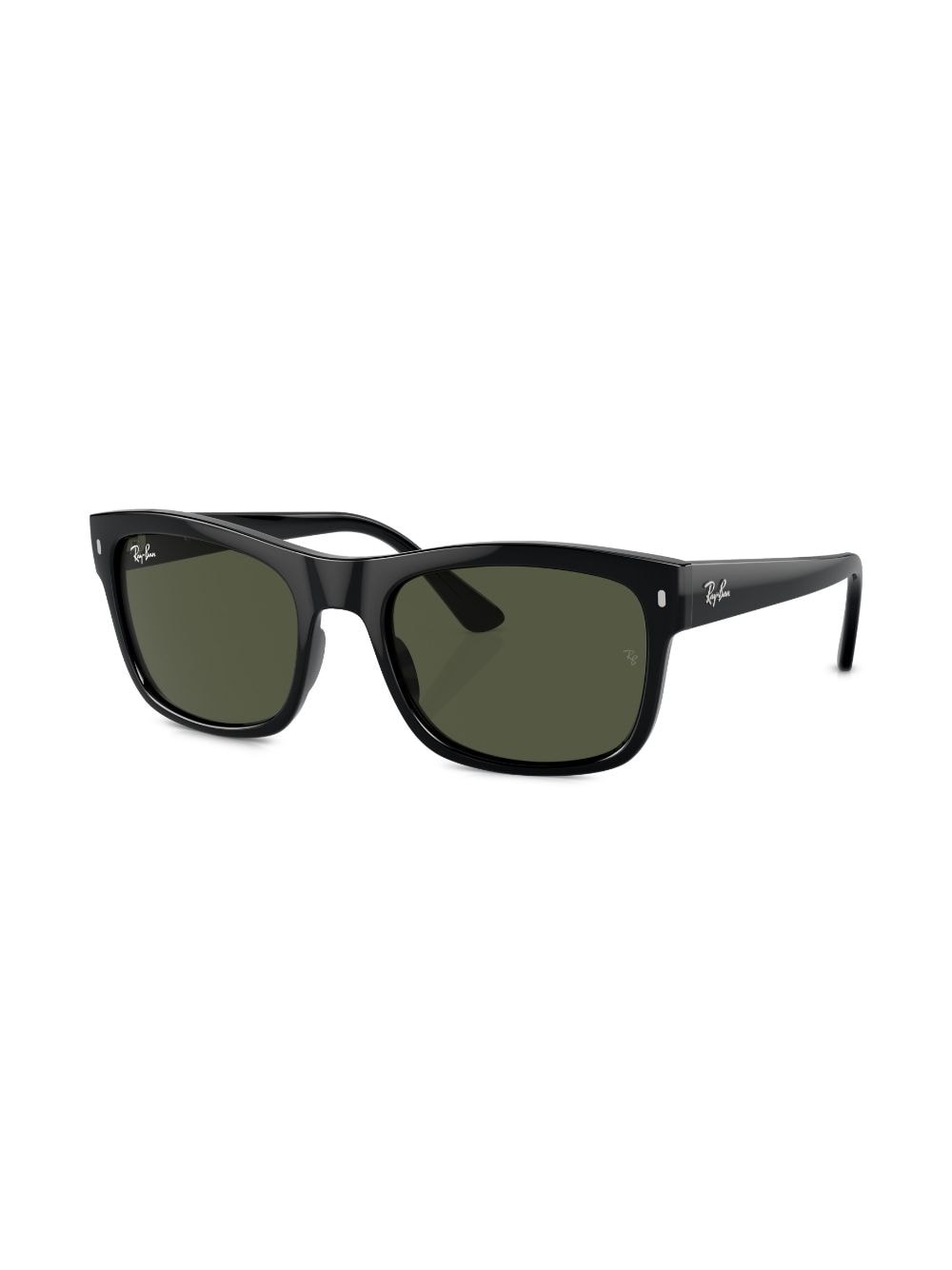 logo-plaque square-frame sunglasses - 2