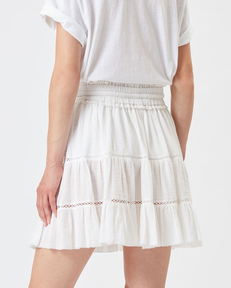 LIOLINE COTTON AND LINEN SKIRT - 5