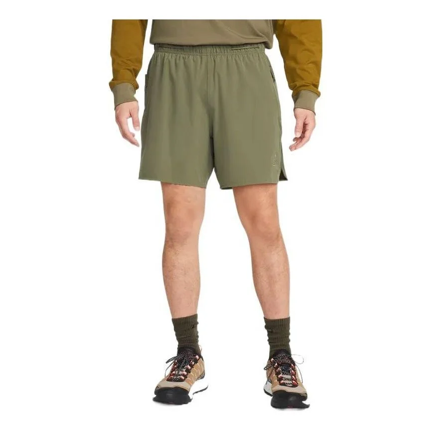 Men's Nike ACG Dri-FIT New Sands Side Zipper Pocket Drawstring Sports Shorts Green DN3956-222 - 1