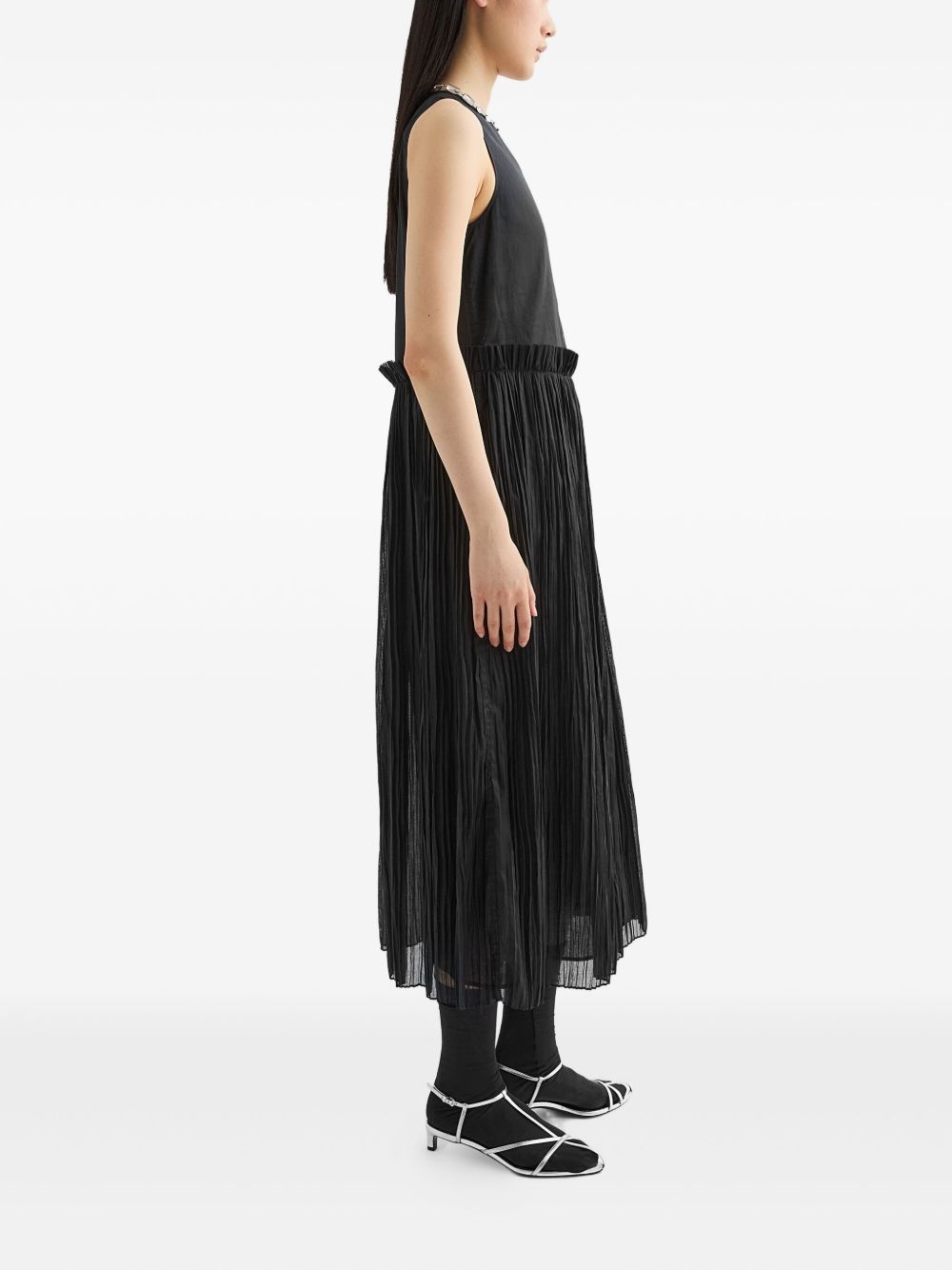 pleated dress - 3