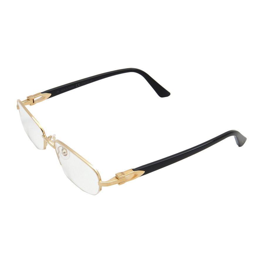 Cartier Demo Oval Ladies Eyeglasses CT0317O 001 52 - 4