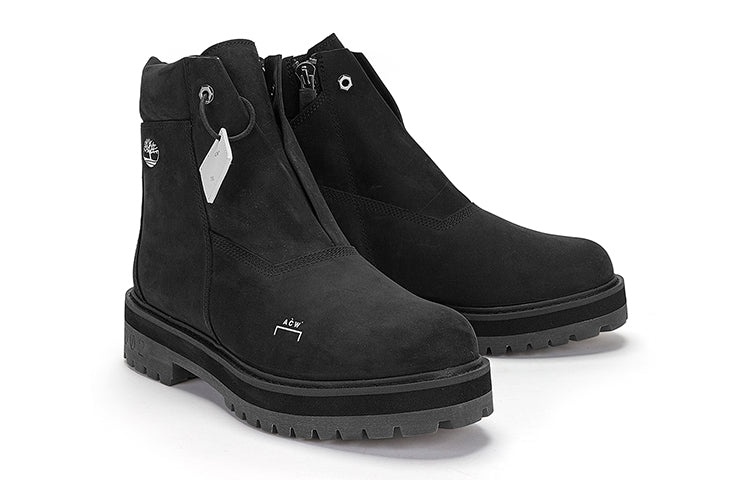 Timberland x A Cold Wall 6 Inch Premium Side Zip Boot 'Jet Black Nubuck' A68VB - 4