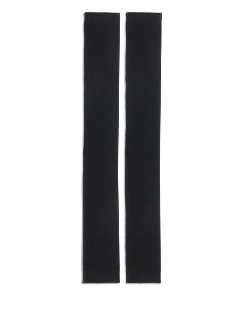 ribbed cashmere gloves 1