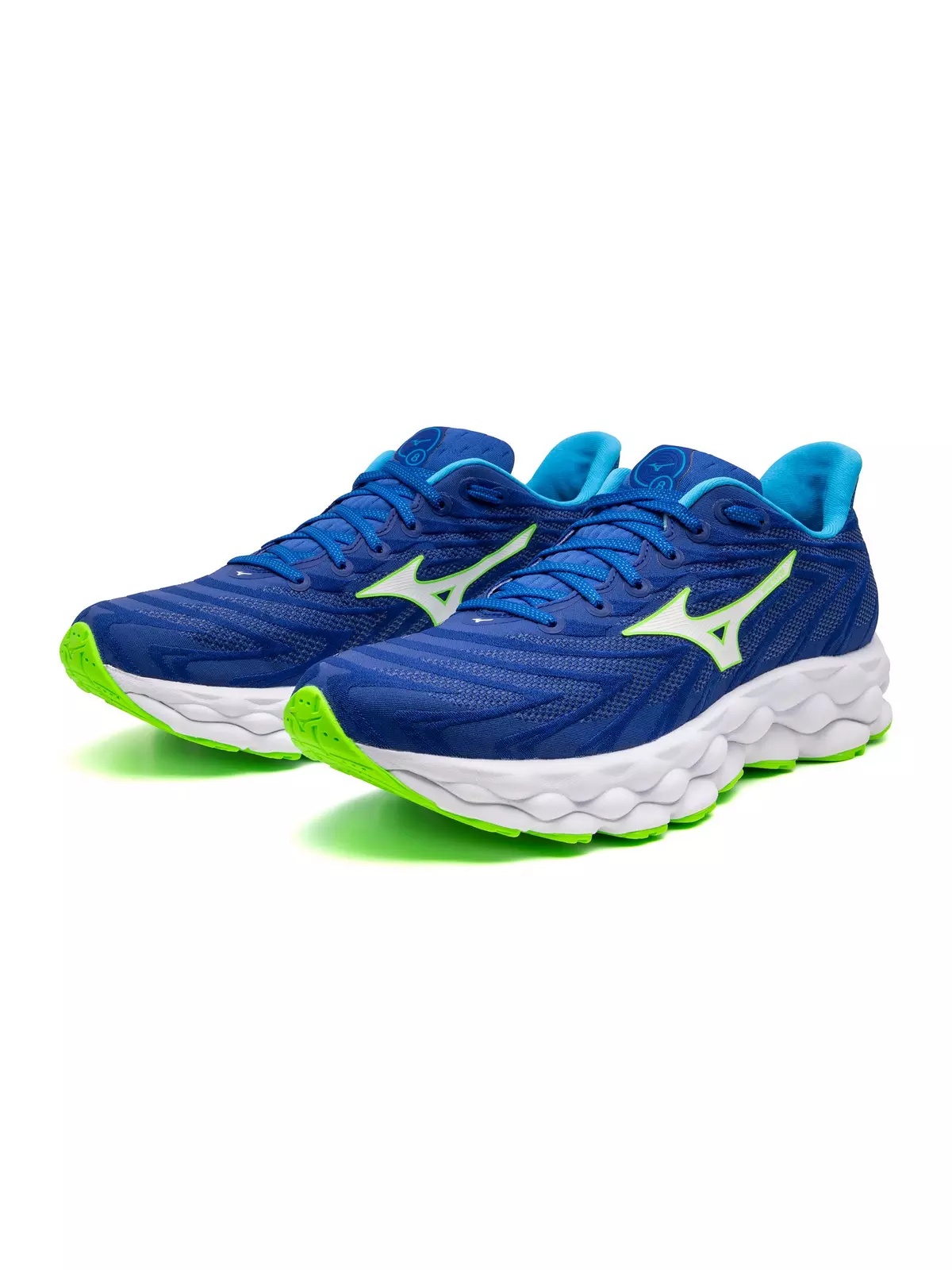 Wave Sky 8 "Reflex Blue/White" Men's Running Shoe - 5
