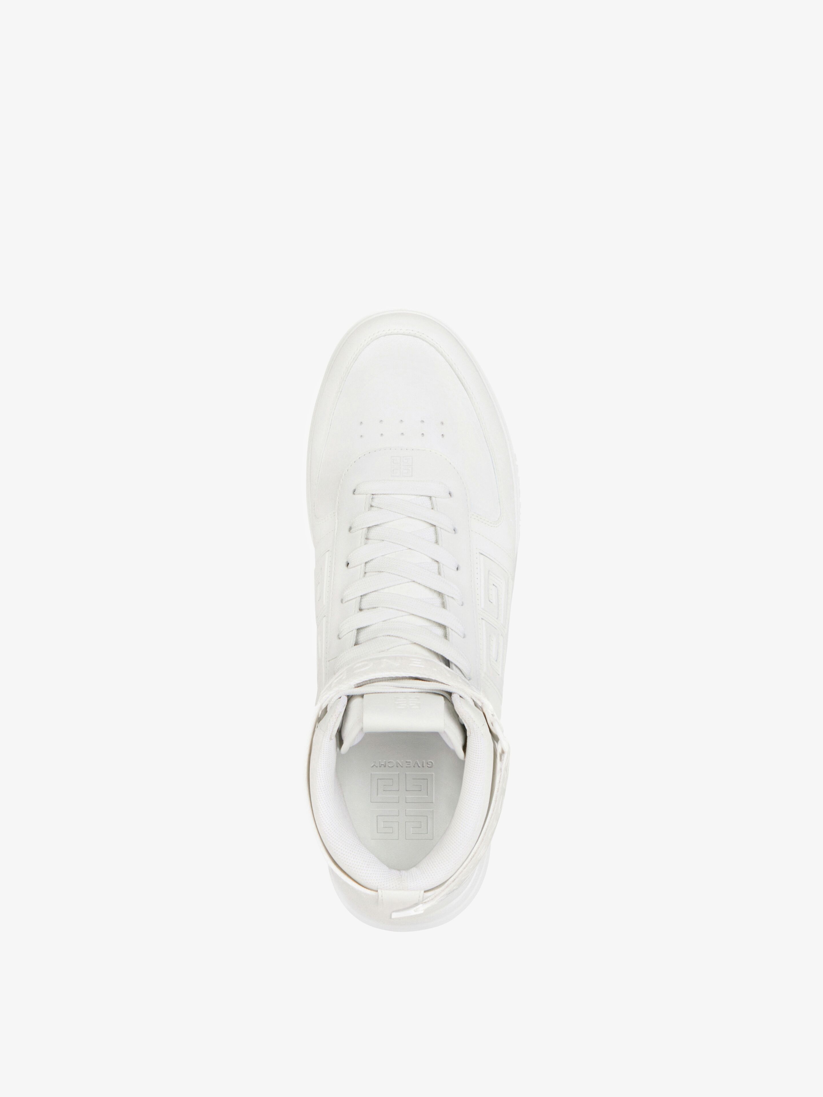 G4 HIGH TOP SNEAKERS IN LEATHER - 4