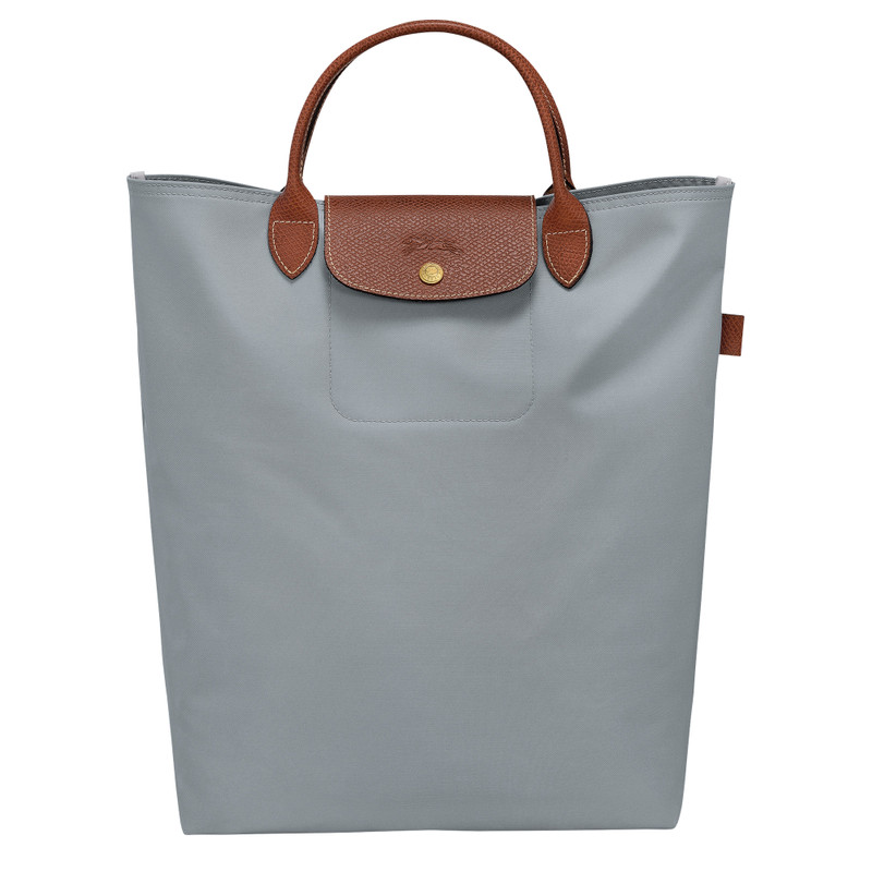 Le Pliage M Tote bag Steel - Canvas 1