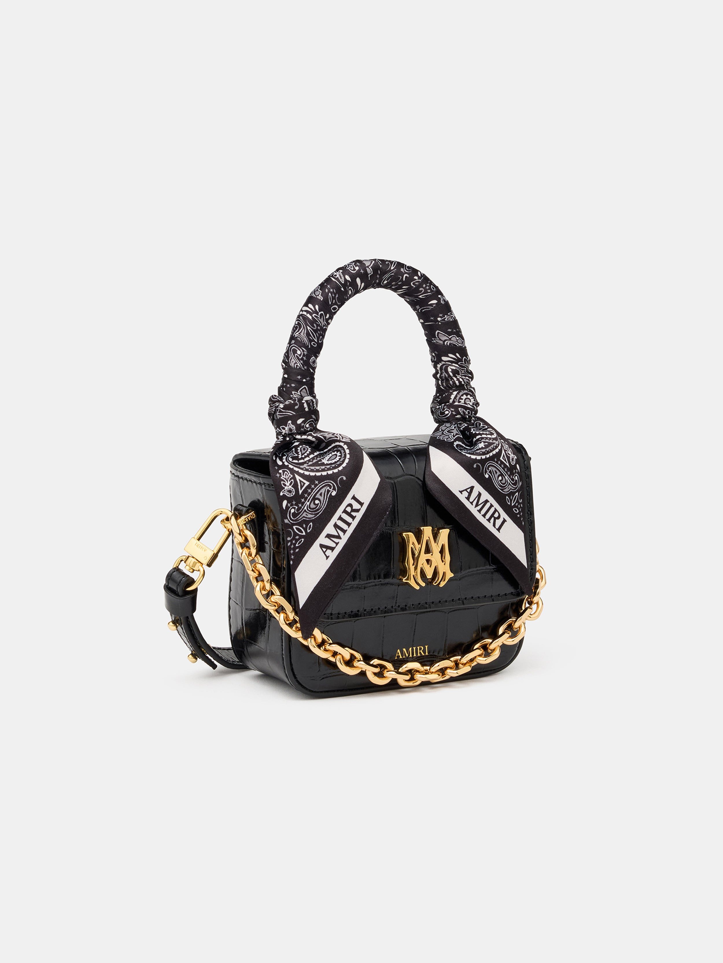 WOMEN'S CROC EMOSSED NANO MA BAG - 3