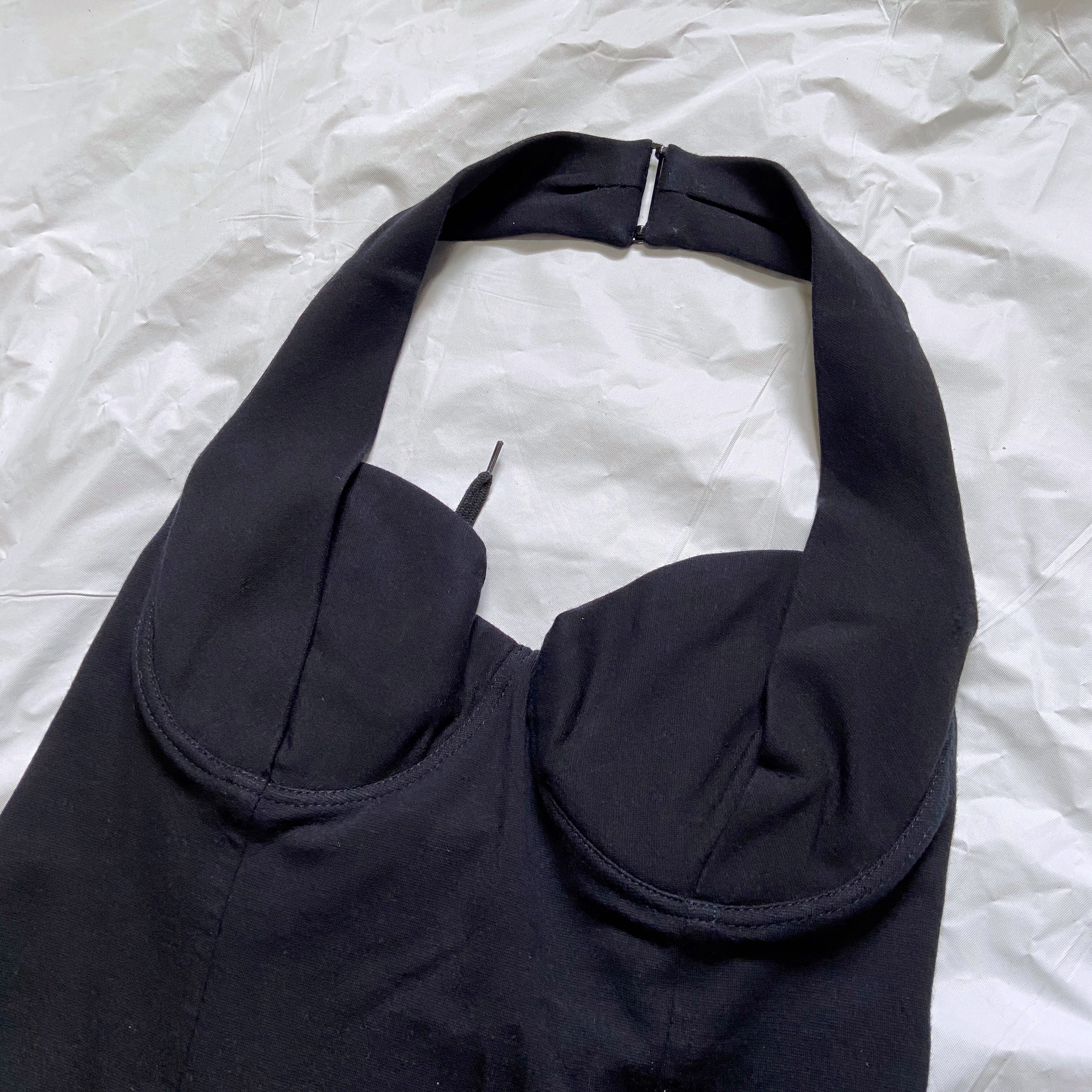 Jean Paul gaultier backless halter dress 40 - 4