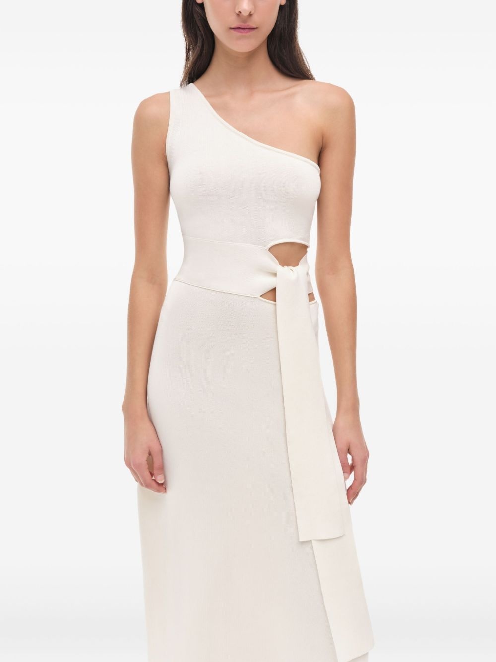Aurelia one-shoulder cut-out midi dress - 5